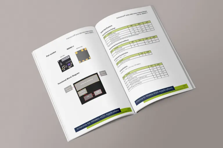 How to compare embedded antenna data sheets