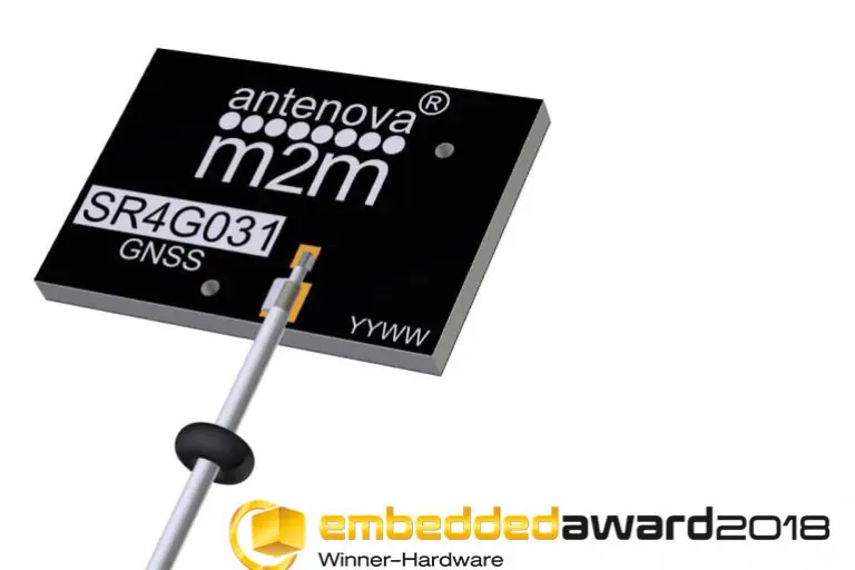 Antenova wins the Hardware Award at Embedded World 2018